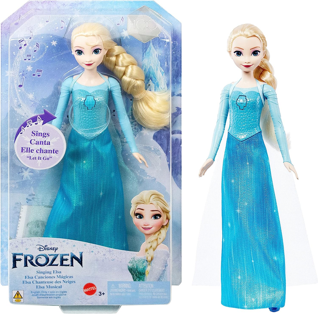 Кукла Поющая Эльза 27 см Холодное Сердце Singing Elsa Frozen Mattel ...