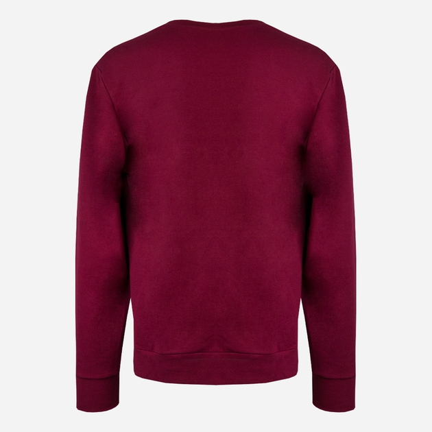Sweter męski bawełniany DKaren Sweatshirt Justin M Bordowy (5903251464940) - obraz 4