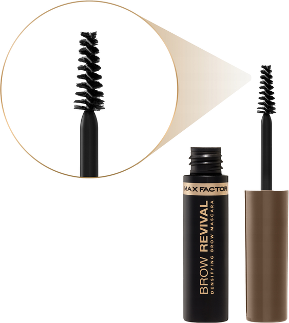 Tusz do brwi Max Factor Brow Revival 002 Soft Brown 4.5 ml (3614227914841) - obraz 1