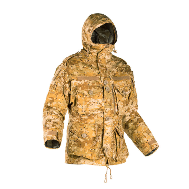 Куртка камуфляжна вологозахисна польова P1G-Tac Smock PSWP Камуфляж Жаба Степова 3XL (J11683JBS) - зображення 1