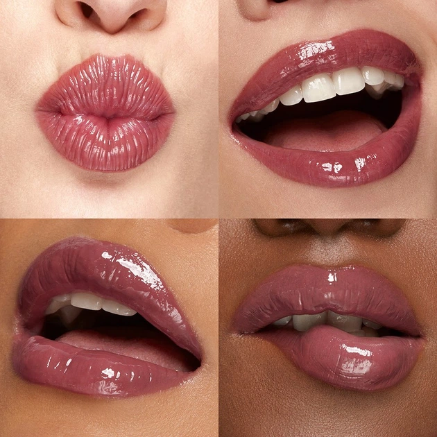 glico♡ Блиск для губ KIKO Milano 3d Hydra Lipgloss 21 Brun Rose, 6 мл