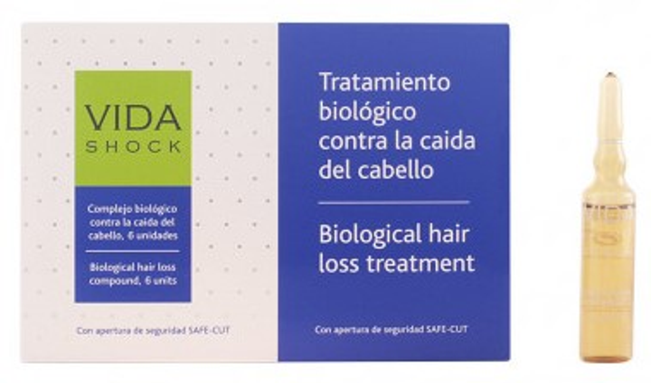 Ampułki do włosów Luxana Vida Shock Anti Hair Loss Vials 6x10ml (8424945353007) - obraz 1