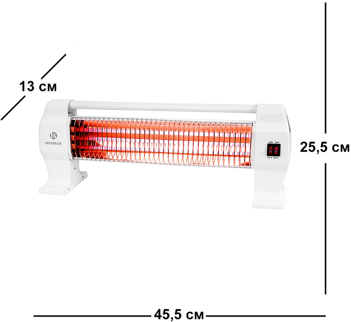 Инфракрасный обогреватель INTERLUX INR-0900W - изображение 5