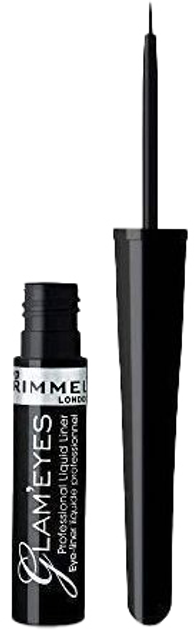 Eyeliner Miss Sporty Studio Lash 001 Extra Black 3,5 ml (3607340500671) - obraz 1