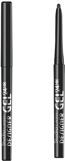 Eyeliner Miss Sporty Studio Lash Designer Gel Long Lasting Gel Eye Liner 001 Black 1,6 ml (3614222586340) - obraz 1