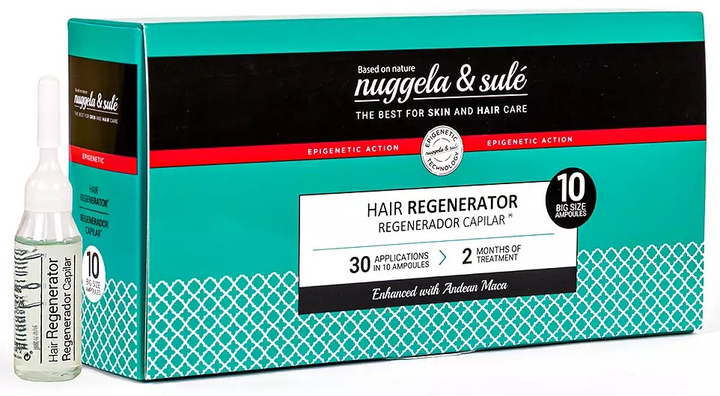 Ampułki do włosów Nuggela & Sulé Hair Regenerator 10×10 ml (8437014761252) - obraz 1