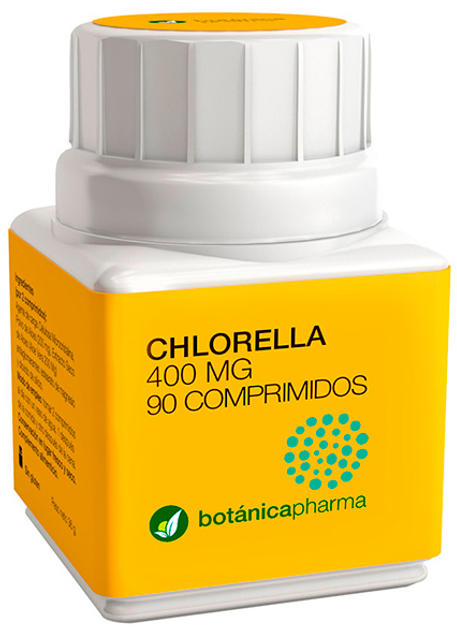 Suplement diety Botanica Pharma Chlorella 400 mg 90 kapsułek (8435045202652) - obraz 1