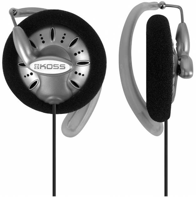 Słuchawki Koss KSC75 Ear Clip Wired Silver (192576) - obraz 1