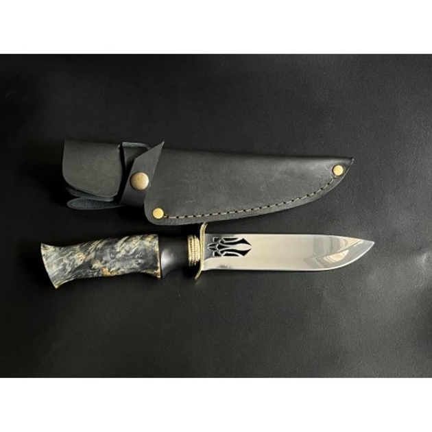 Нож охотничий подарочный Боец розмір 27х4 см 22kk28 - изображение 2