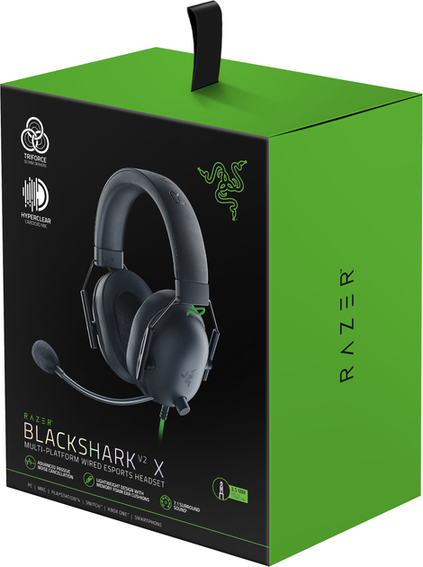 Słuchawki Razer BlackShark V2 X USB Black (RZ04-04570100-R3M1) - obraz 6