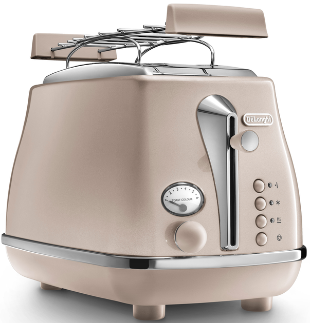 Тостер DELONGHI Icona Metallics CTOT2103BG – фото, отзывы ...
