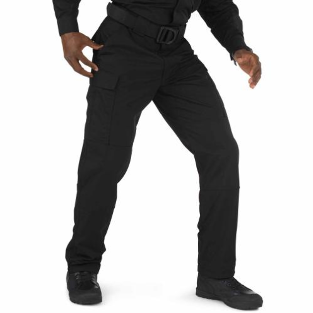 Штаны 5.11 Tactical Taclite TDU Pants 5.11 Tactical Black, XL-Long (Черный) Тактические - изображение 1