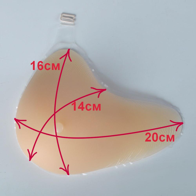 Текстильный протез груди AquaFlow Triangle, Trulife