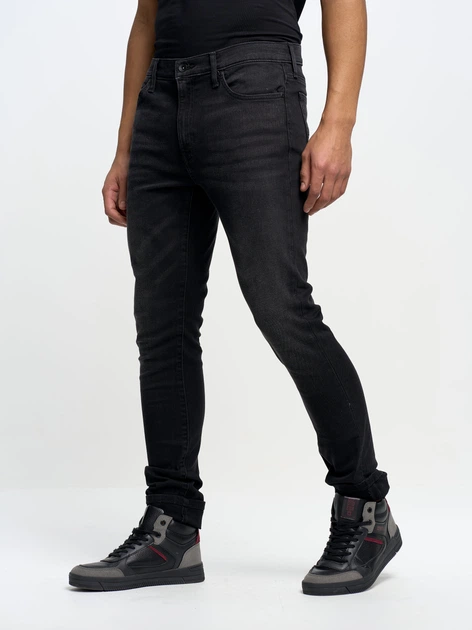 Jeansy skinny męskie Big Star Terry Carrot 956 W30-L30 Czarne (5900714434885) - obraz 3