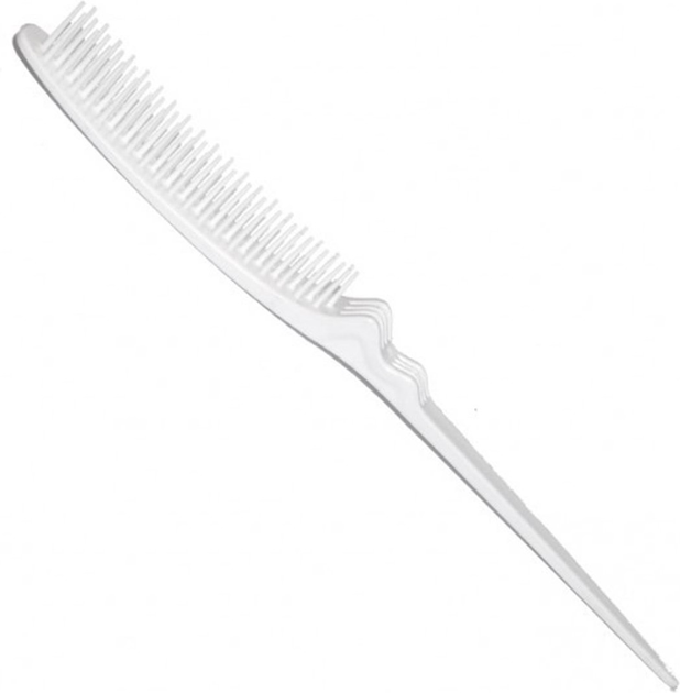 Grzebień Eurostil Crepar Cepillo De Pelo 3 Hileras Inyectado Blanco (8423029038625) - obraz 1