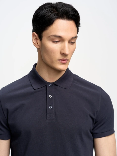 Koszulka polo męska Big Star Markolinos 403 3XL Czarna (5900714654672) - obraz 4