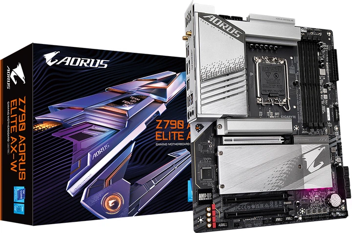 Płyta główna Gigabyte Z790 Aorus Elite AX-W (s1700, Intel Z790, PCI-Ex16) (4719331854799) - obraz 4