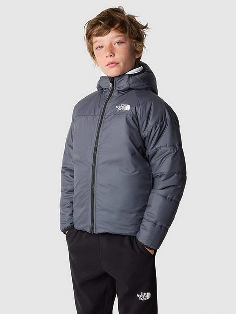 Акція на Підліткова зимова двостороння куртка для хлопчика The North Face NF0A82DAJK31 180 см Чорна від Rozetka