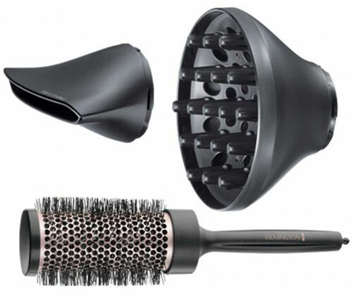 Фен професійний Remington D5706 чорний 2200 Вт з комплектом насадок - изображение 2