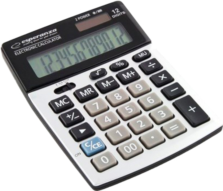 Kalkulator Esperanza Newton ECL102 (5901299903551) - obraz 1