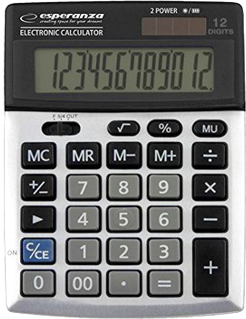 Kalkulator Esperanza Newton ECL102 (5901299903551) - obraz 2