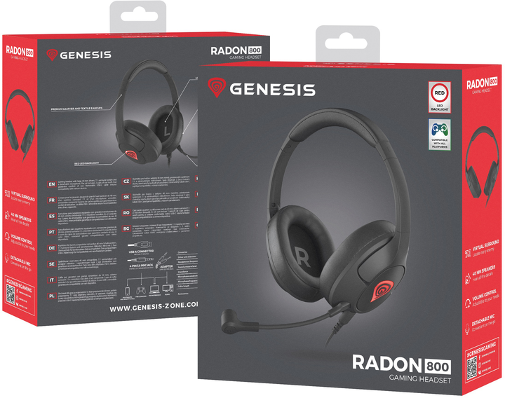 Навушники Genesis Radon 800 Black (NSG-1791) - зображення 9
