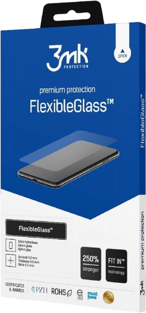 Szkło hybrydowe 3MK FlexibleGlass do Akaso Brave 8 (5903108519618) - obraz 1