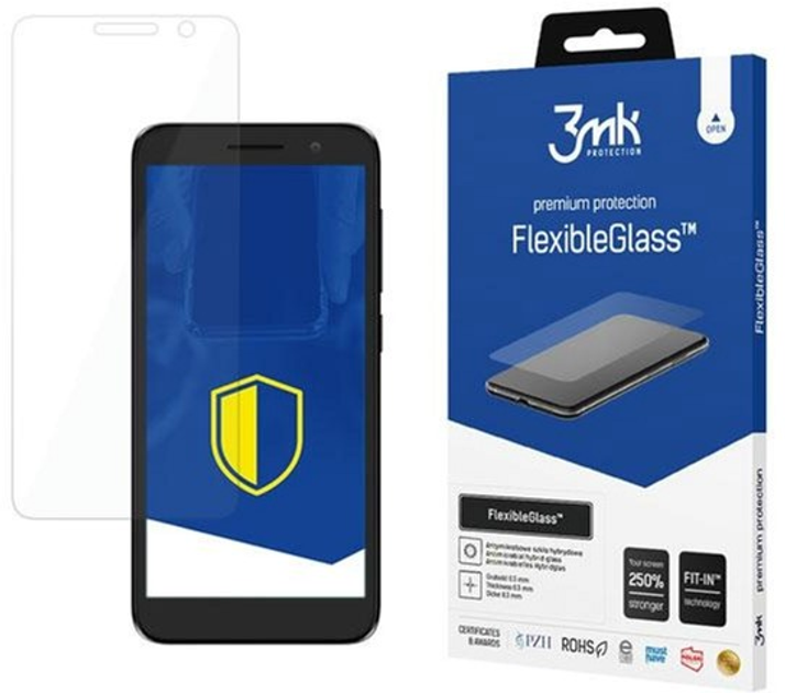 Гібридне захисне скло 3MK FlexibleGlass для Alcatel 1 2022 (5903108460279) - зображення 1