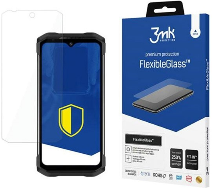 Гібридне захисне скло 3MK FlexibleGlass для Doogee S98 (5903108477222) - зображення 1