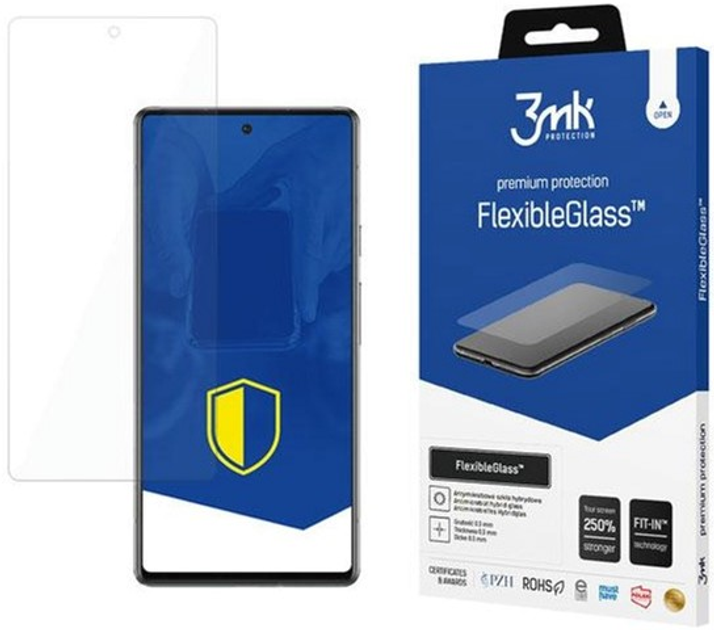 Szkło hybrydowe 3MK FlexibleGlass do Google Pixel 6a (5903108484886) - obraz 1