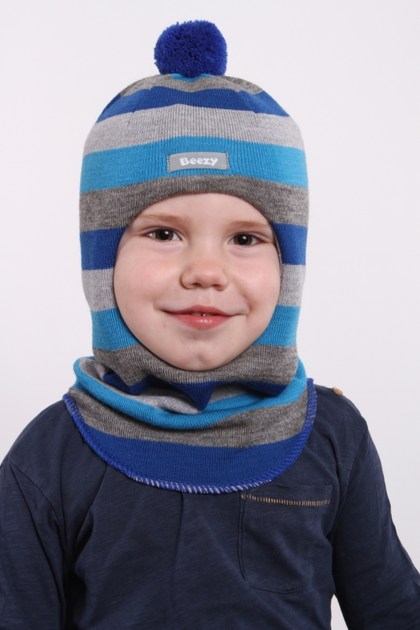 Схема вязания шлема для мальчика до года спицами