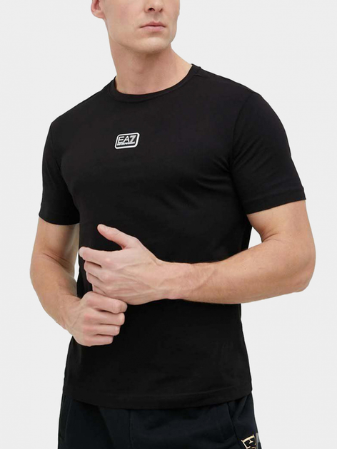 Футболка чоловіча EA7 Train Core Id M Label Tee 2XL Black (8056787066380) - зображення 4