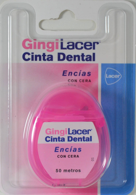 Nić dentystyczna Gingilacer Cinta Dental 50m (8470001720191) - obraz 1