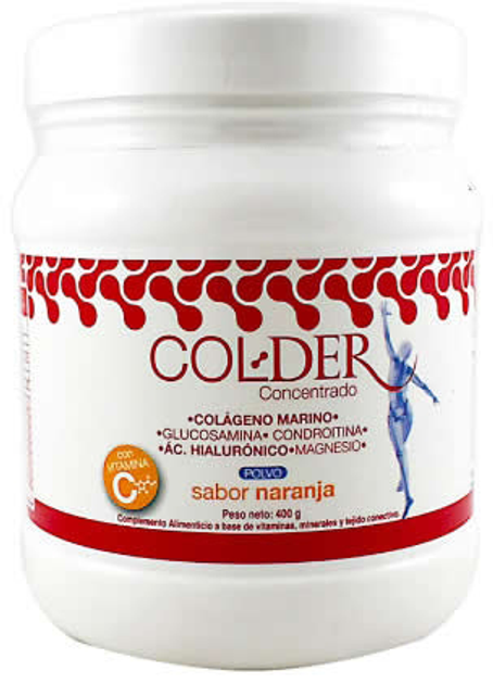 Suplement diety Colder Concentrated Marine Collagen Powder Orange Flavor 400 g (8437002731946) - obraz 1