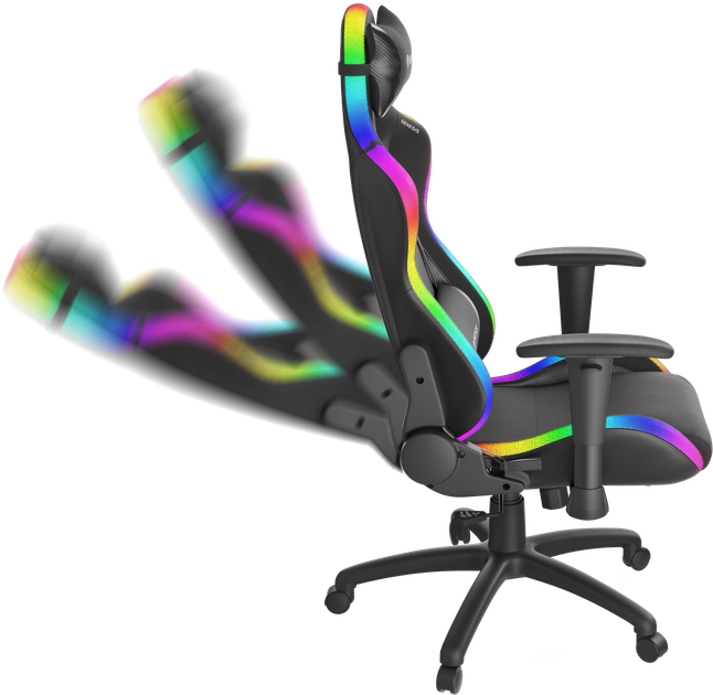 Fotel gamingowy Genesis Trit 500 RGB Black (NFG-1576) - obraz 6