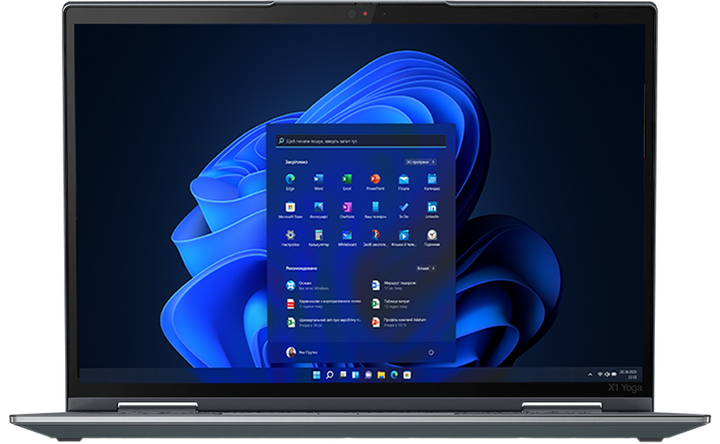 Ноутбук Lenovo ThinkPad X1 Yoga G8 (21HQ0033PB) Storm Gray - зображення 1