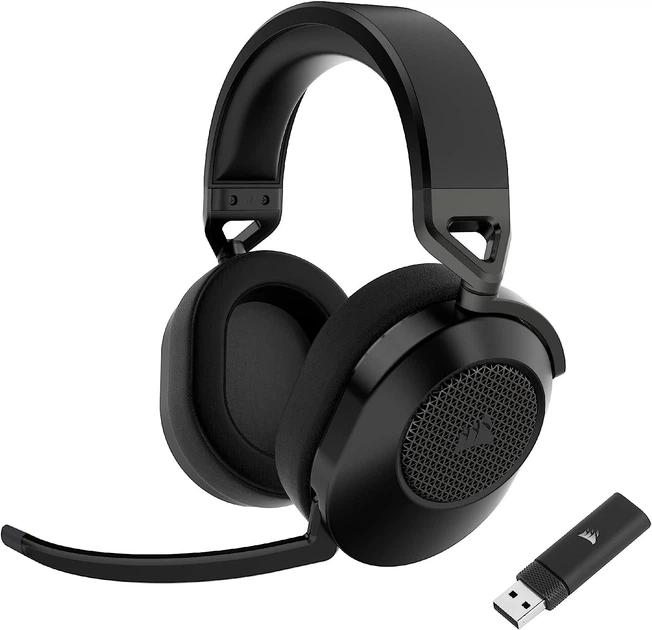 Навушники Corsair HS65 V2 Wireless Carbon (CA-9011285-EU2) - зображення 2