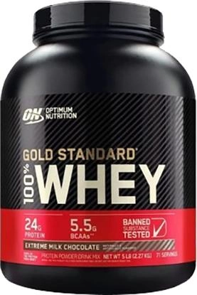 Протеїн Optimum Nutrition 100% Gold Standard Whey 2270 г Шоколад (5060469988474) - зображення 1