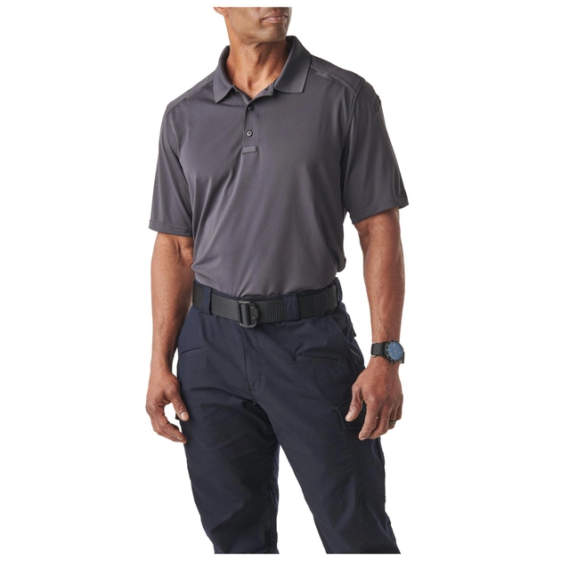 Футболка поло 5.11 Tactical Helios Short Sleeve Polo Charcoal S (41192-018) - изображение 2