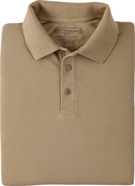 Футболка Поло тактична з коротким рукавом 5.11 Tactical UTILITY SHORT SLEEVE POLO Silver Tan S (41180-160) - изображение 2