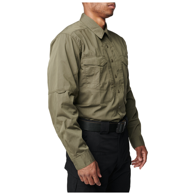 Сорочка тактична 5.11 Tactical STRYKE LONG SLEEVE SHIRT RANGER GREEN 2XL (72399-186) - изображение 2