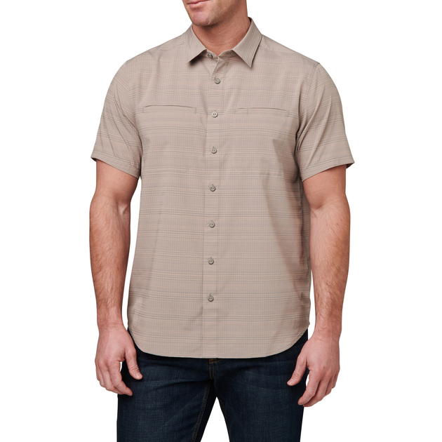 Сорочка тактична 5.11 Tactical Ellis Short Sleeve Shirt Titan Grey 2XL (71207-020) - зображення 1