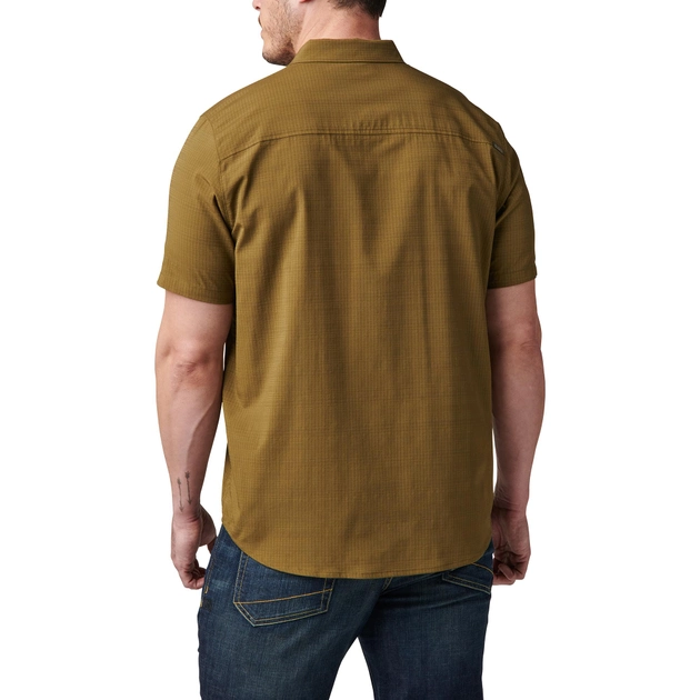 Сорочка тактична 5.11 Tactical Ellis Short Sleeve Shirt Field green XL (71207-206) - изображение 2
