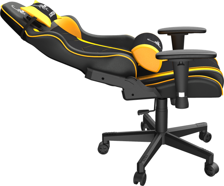 Крісло ігрове Gembird Scorpion Black/Yellow (GC-SCORPION-05X) - зображення 5