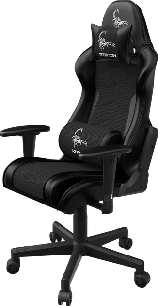 Fotel gamingowy Gembird Scorpion Black (GC-SCORPION-06X) - obraz 3