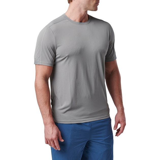 Футболка тактична потовідвідна 5.11 Tactical No Mercy PT-R Short Sleeve Top Overcast Grey XL (82133-598) - изображение 1