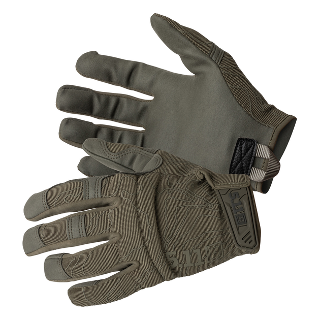 Тактичнi рукавички 5.11 Tactical High Abrasion RANGER GREEN 2XL (59371-186) - зображення 1