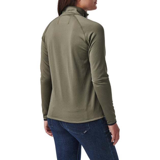 Куртка флісова 5.11 Tactical Women's Stratos Full Zip RANGER GREEN M (62424-186) - изображение 2
