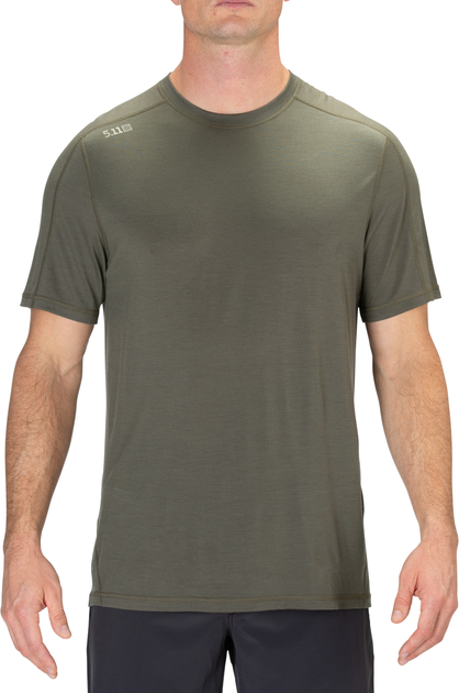 Футболка 5.11 Tactical RANGE READY MERINO WOOL SHORT SLEEVE RANGER GREEN S (40163-186) - изображение 1