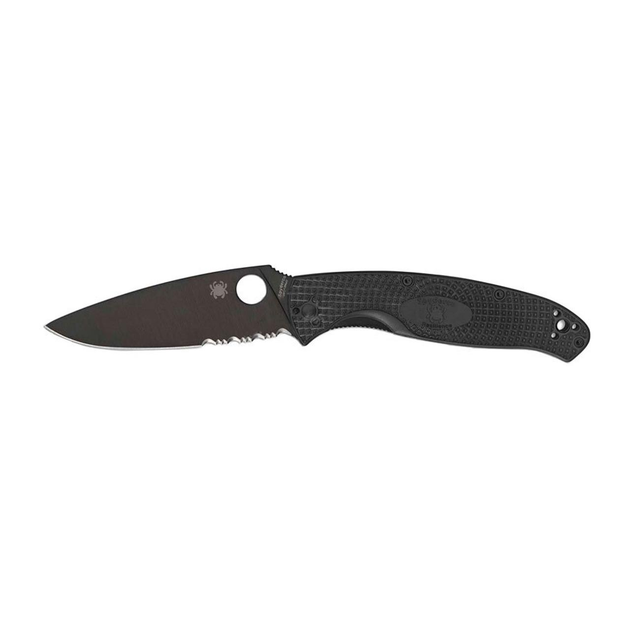 Ніж Spyderco Resilience Black Blade - зображення 1